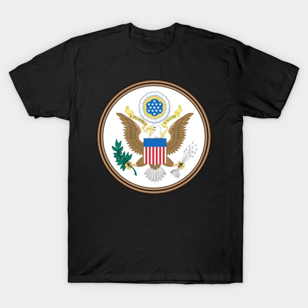 Great Seal of the United States T-Shirt by Wickedcartoons